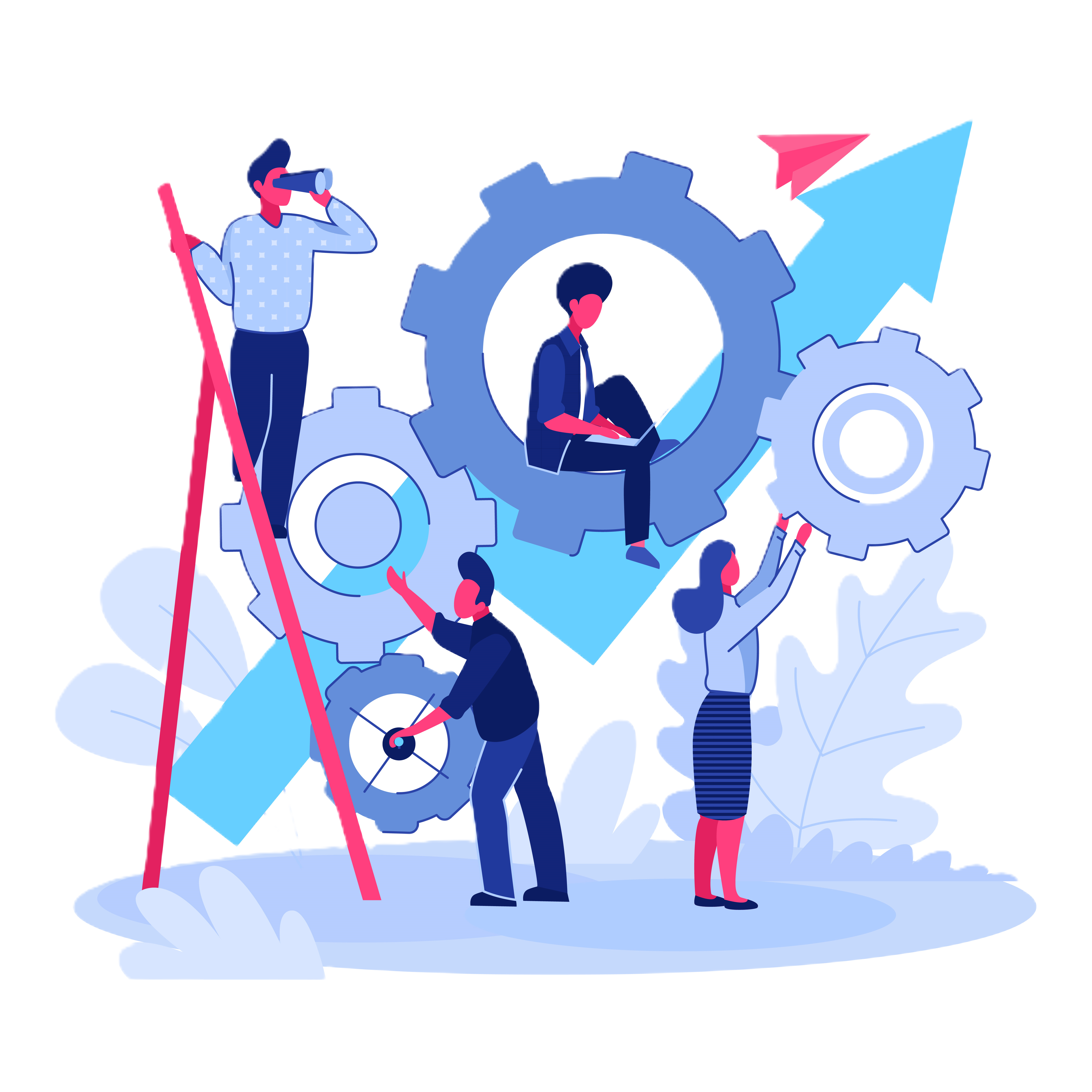 Students at Yashvir Memorial Technical Institute